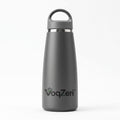VoqZeri™ Double-Wall Vacuum Insulated Stainless Steel Water Bottle with Integrated Loop Cap – Matte Charcoal